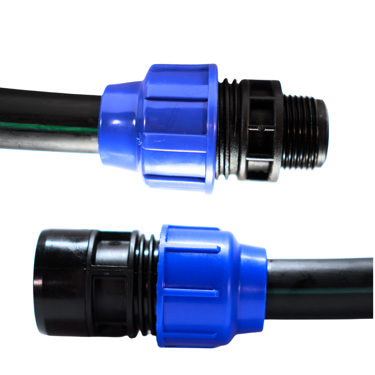 Dose & Grow Klemmverbinder, 1-Zoll mit PE-Rohr
