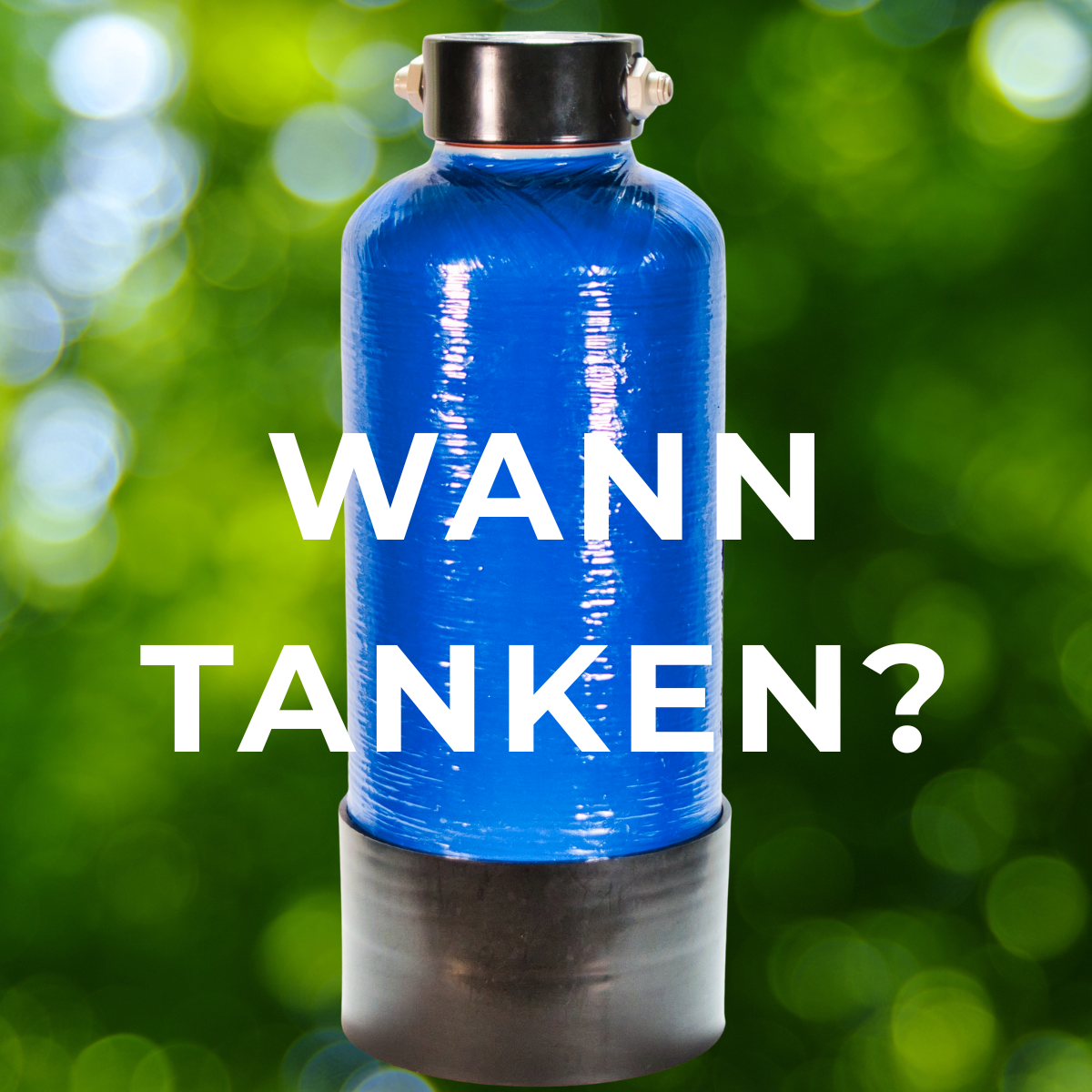 blauer Tank