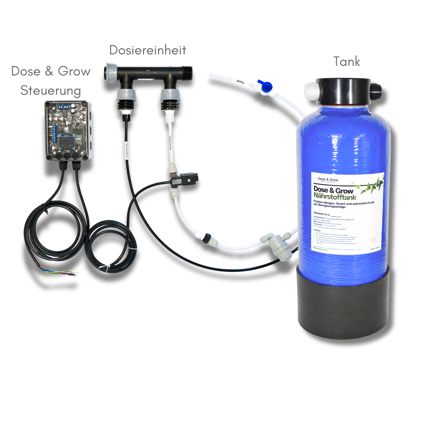 Dose & Grow – Komplettsystem zur automatischen Düngung