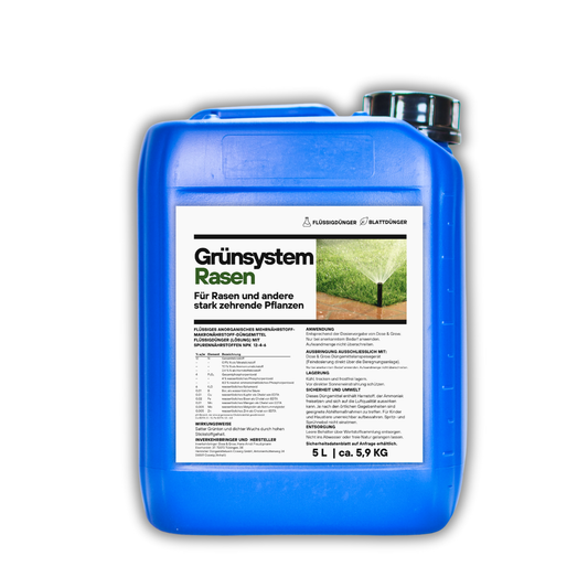 Dose & Grow Flüssigdünger für Rasen NPK 12-4-6